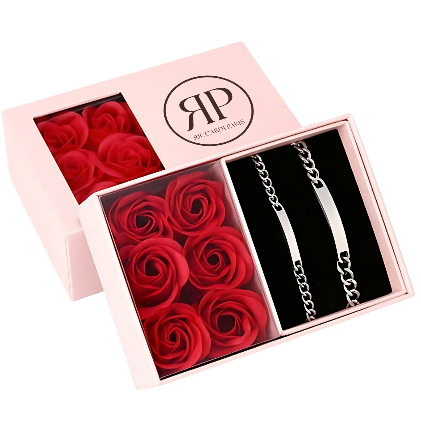 Conjunto de Pulseiras Outmatching "Love Locked"