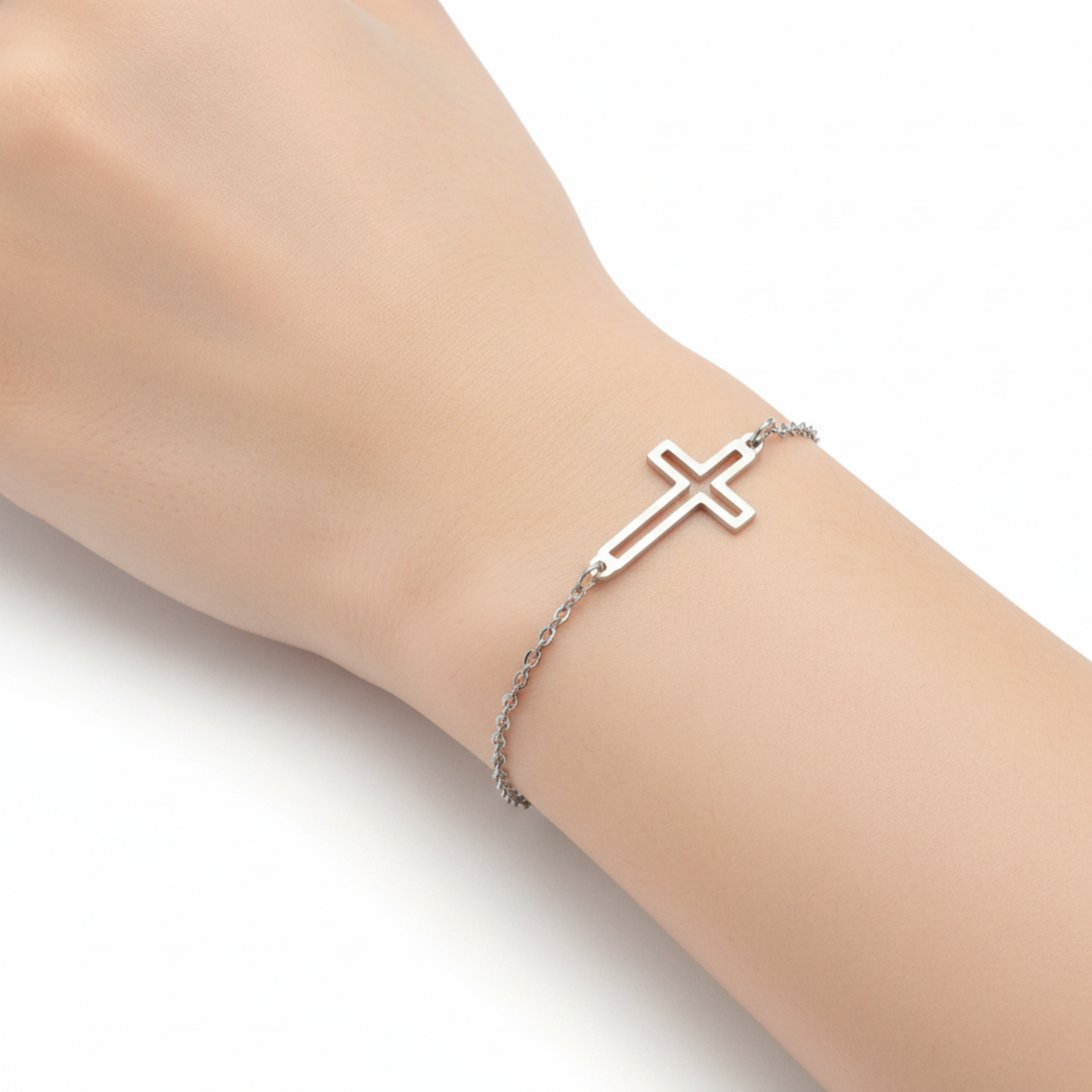 Pulseira "Cruz da Luz"