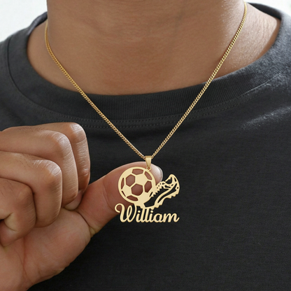 Colar com Nome "FootBall"