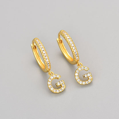 Brincos Iniciais "Cristal"
