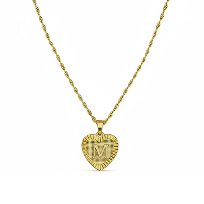 Colar Inicial "Amor Dourado"