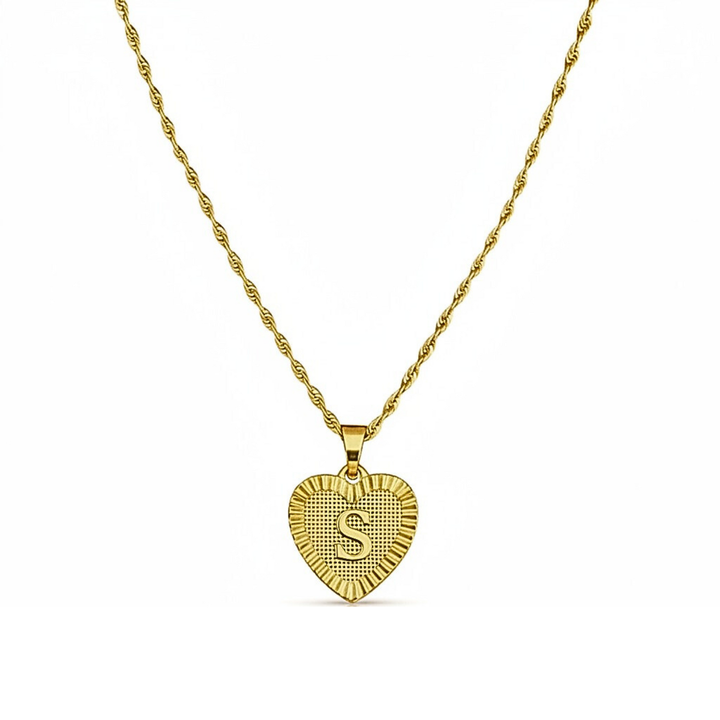 Colar Inicial "Amor Dourado"