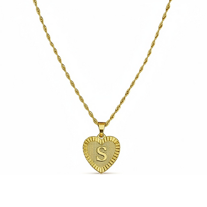 Colar Inicial "Amor Dourado"