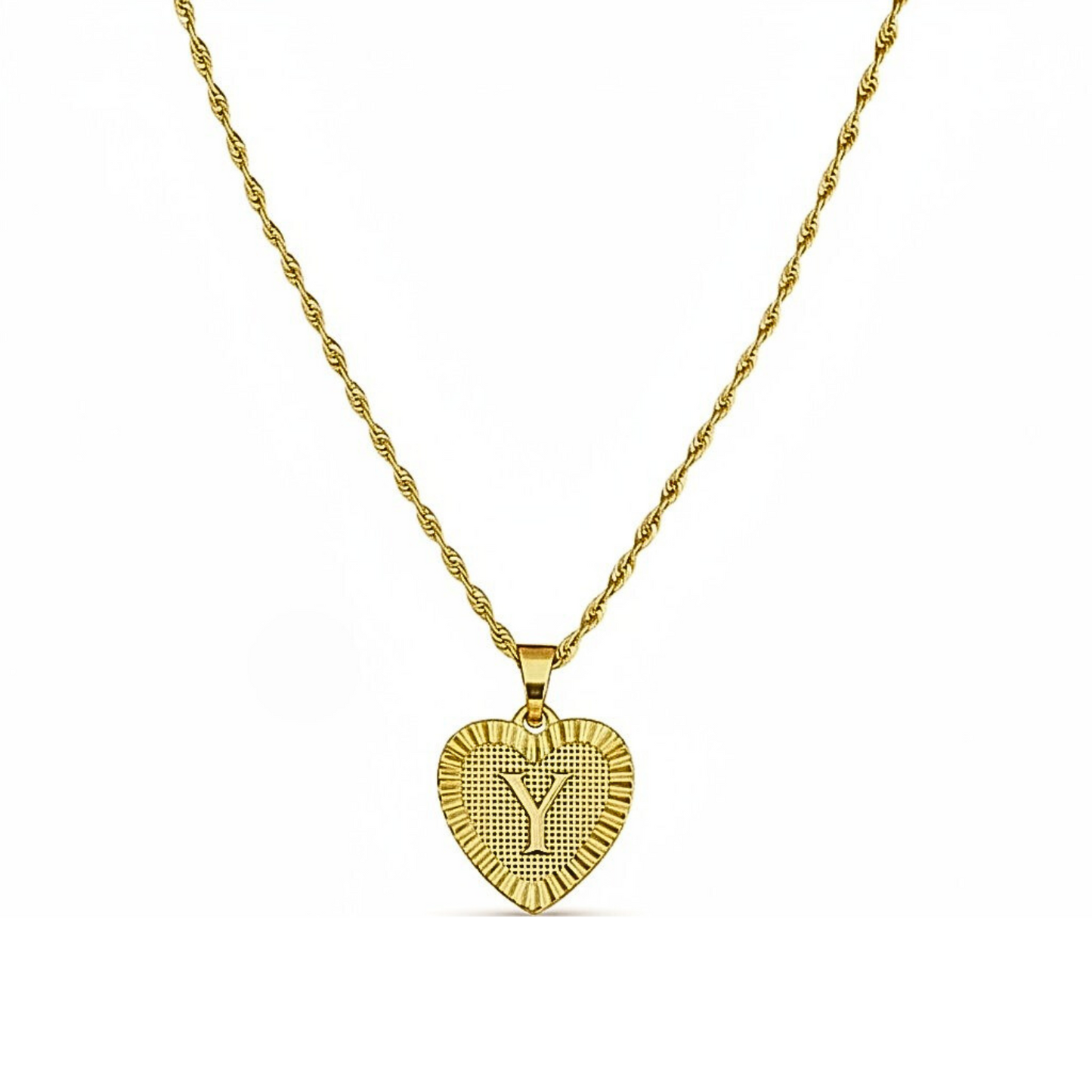 Colar Inicial "Amor Dourado"