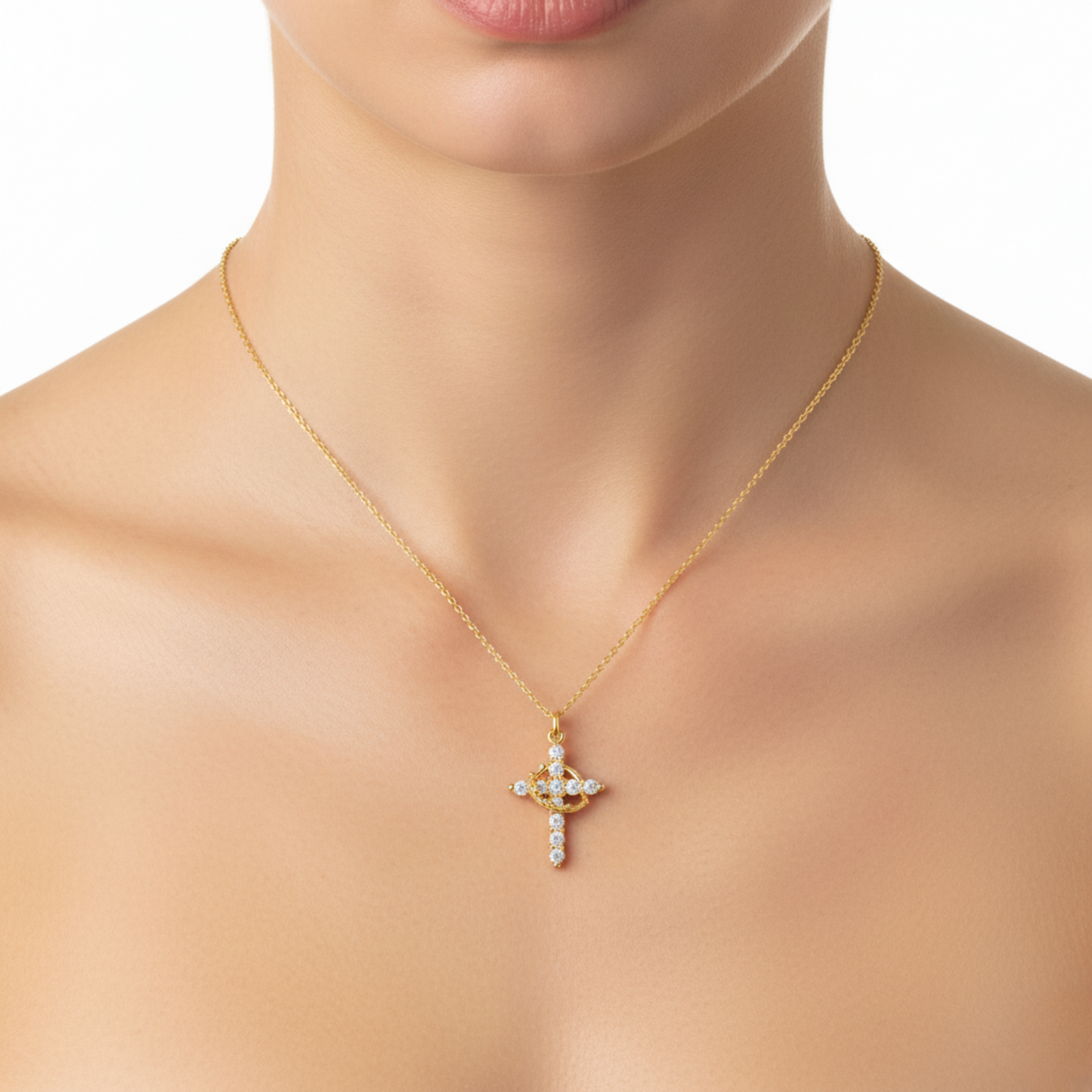 Colar "A Cruz Eterna"