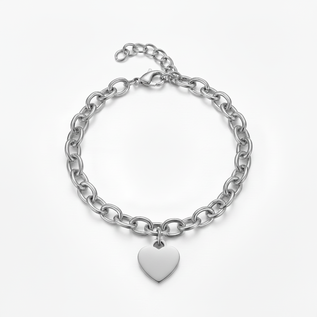 Pulseira Inicial "Custom Hearts"