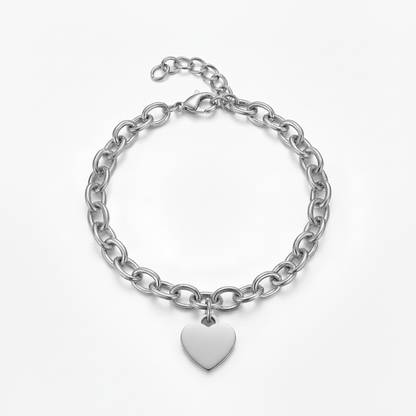 Pulseira Inicial "Custom Hearts"