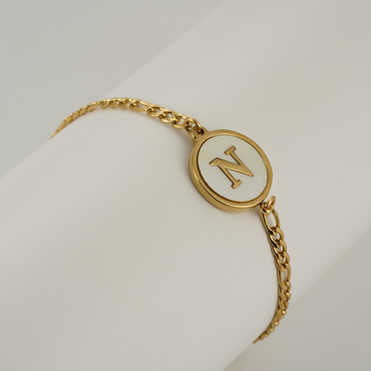 Pulseira Inicial "Vintage"