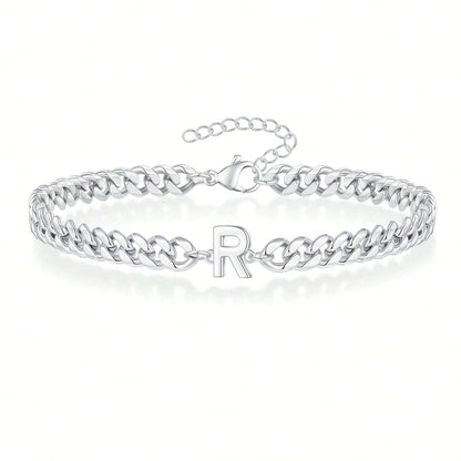 Pulseira Inicial "Curb Letter"