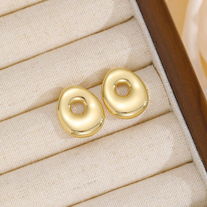 Brincos com Inicial "Luxe Bubble"