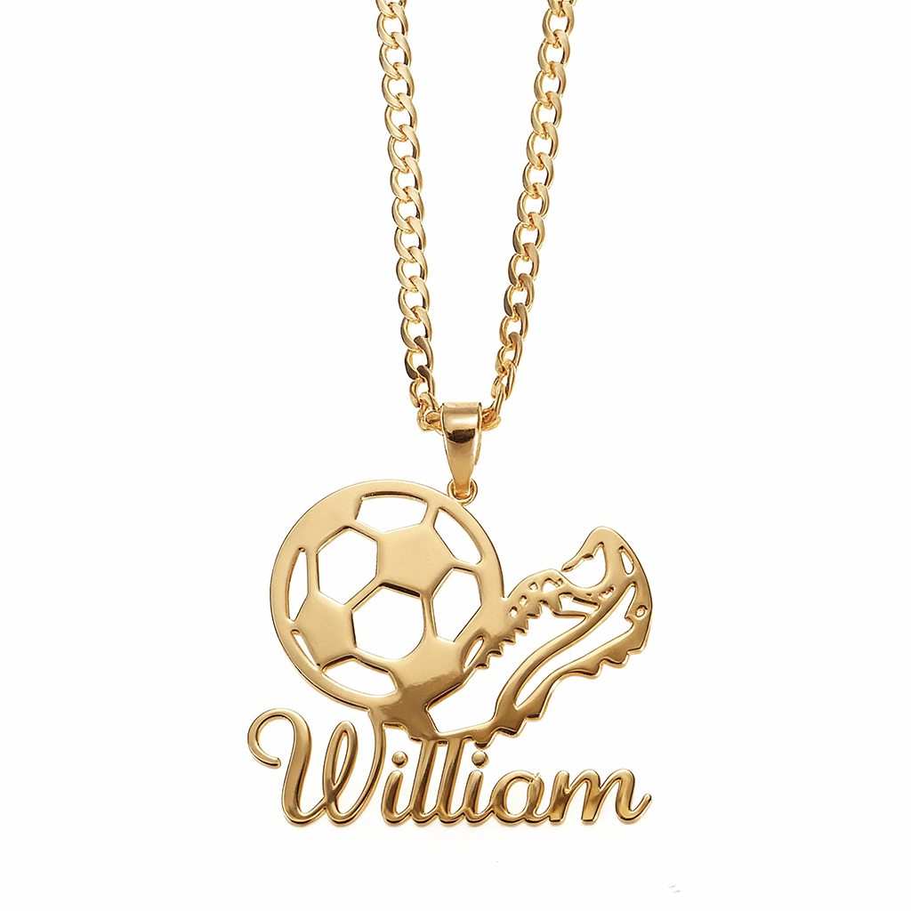 Colar com Nome "FootBall"