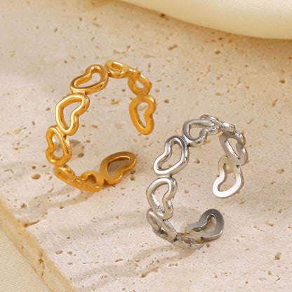 Anel Ajustável "Love Link"