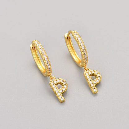 Brincos Iniciais "Cristal"