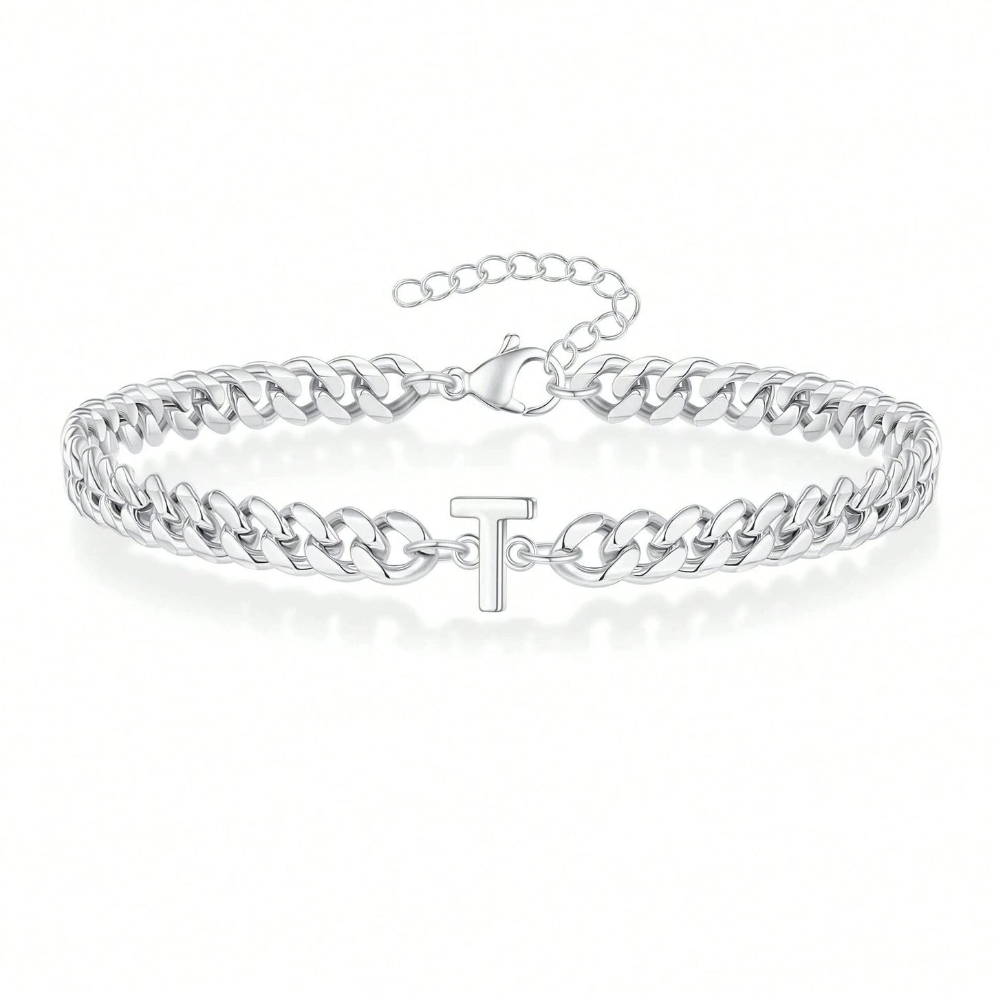 Pulseira Inicial "Curb Letter"