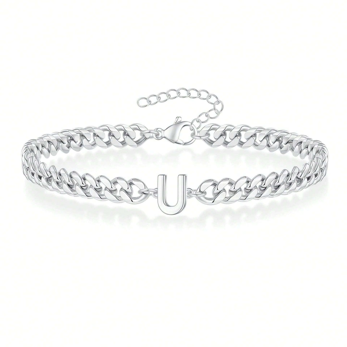Pulseira Inicial "Curb Letter"