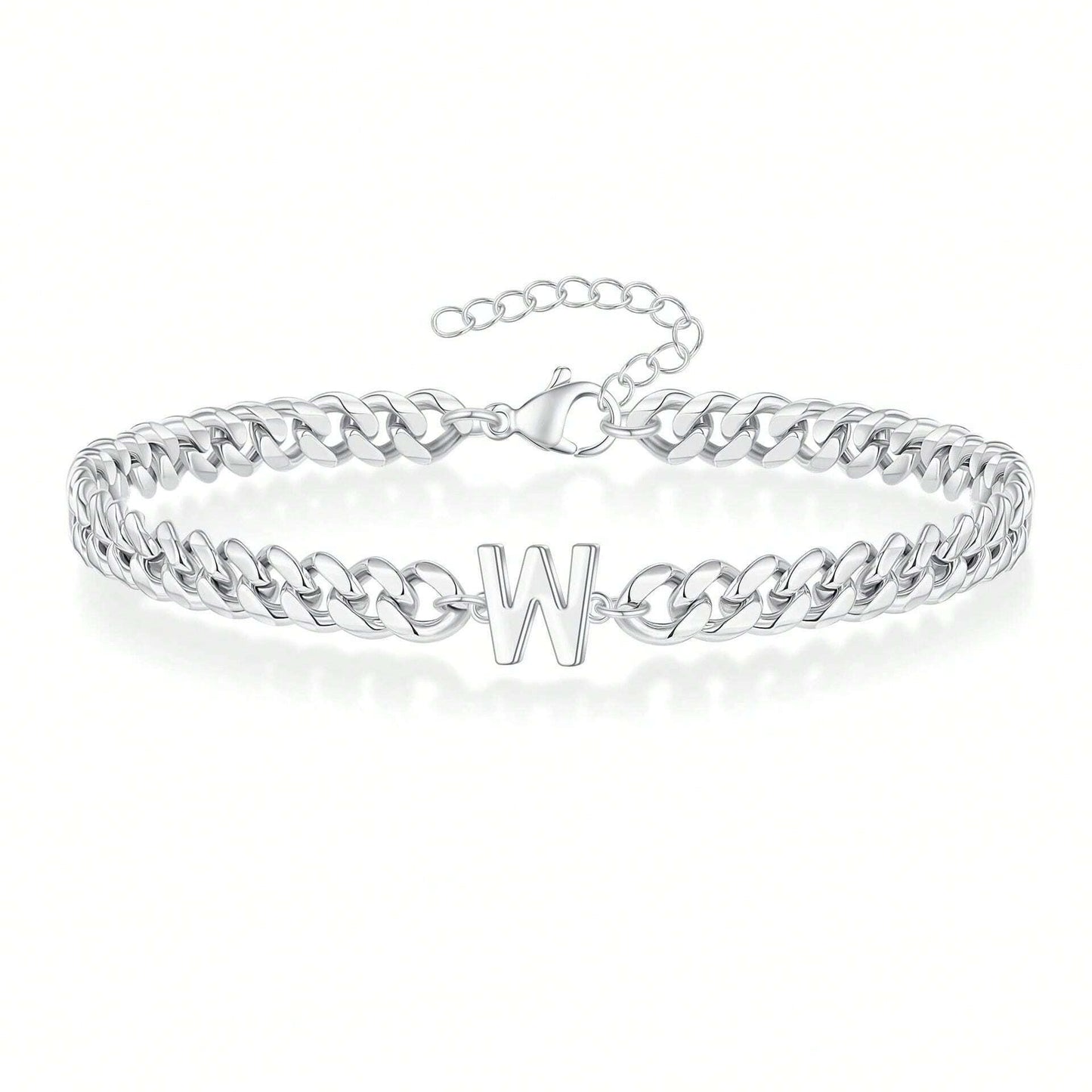 Pulseira Inicial "Curb Letter"