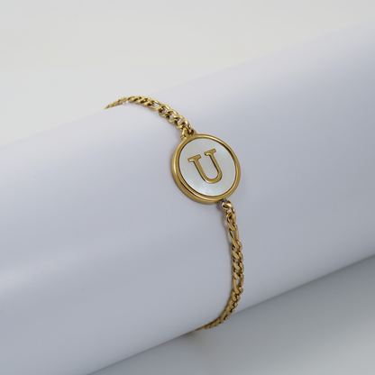 Pulseira Inicial "Vintage"
