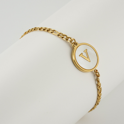 Pulseira Inicial "Vintage"