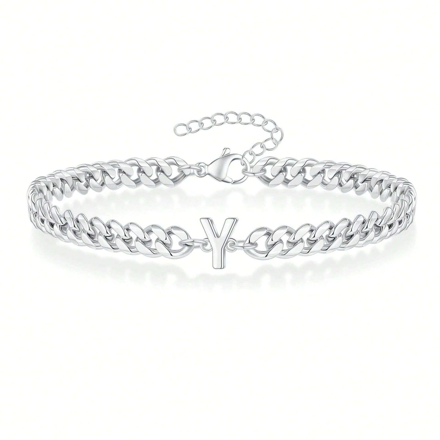 Pulseira Inicial "Curb Letter"