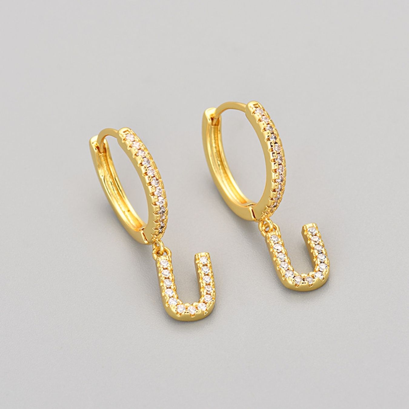 Brincos Iniciais "Cristal"