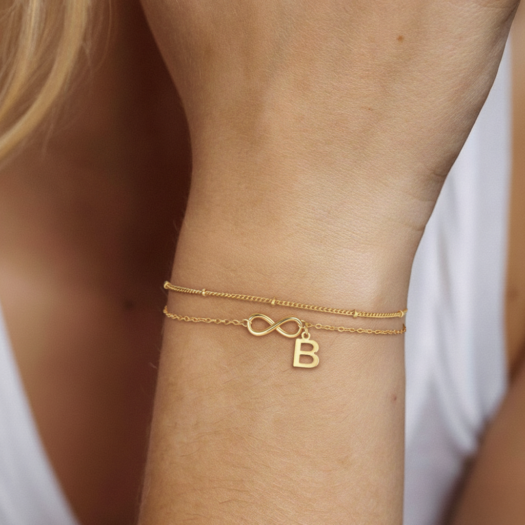 Pulseira Inicial "Eternal Bond"