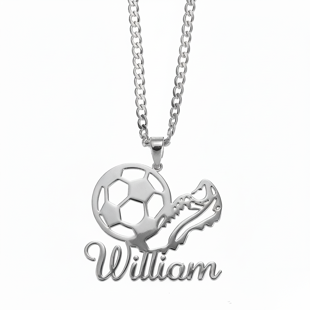 Colar com Nome "FootBall"
