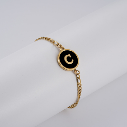 Pulseira Inicial "Vintage"