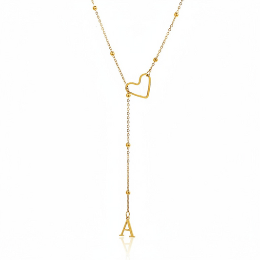 Colar com Inicial "In Love"