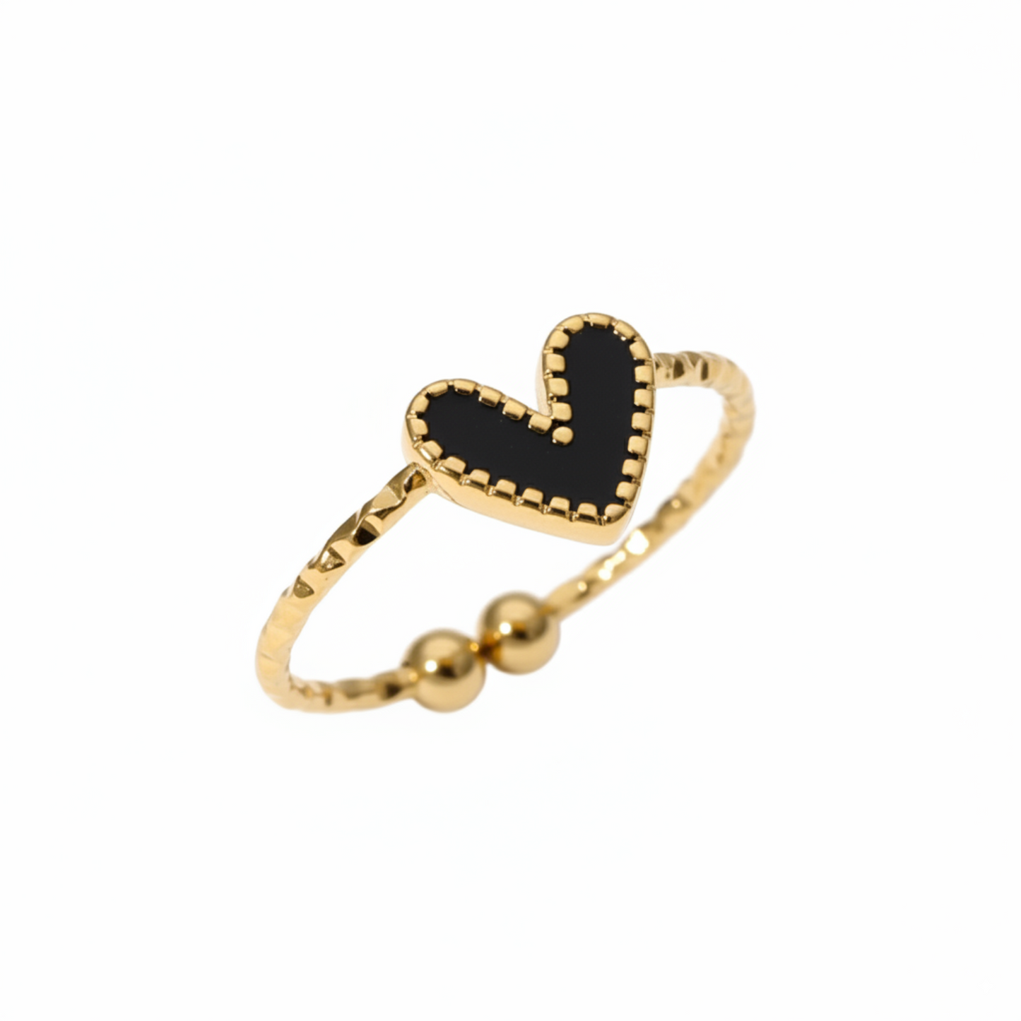 Anel Ajustável "Luna Heart"