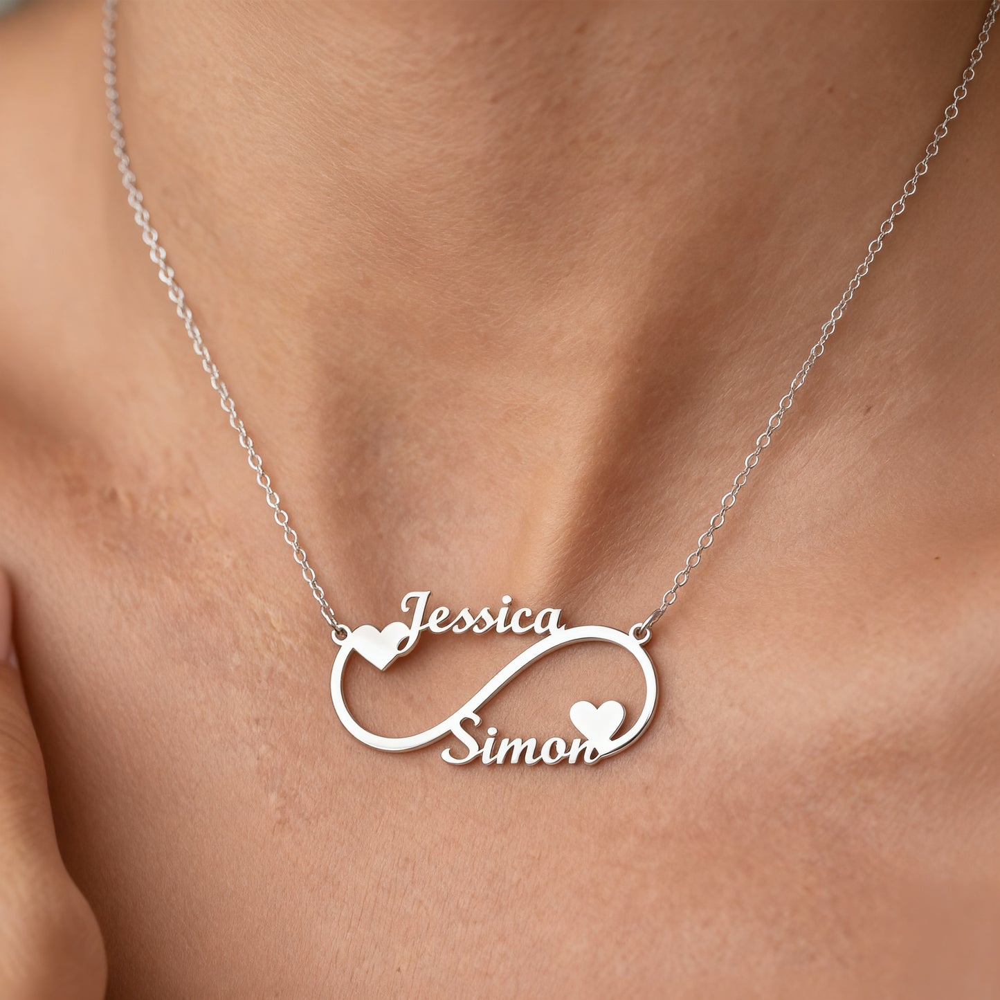 Colar de Nome "Infinity"