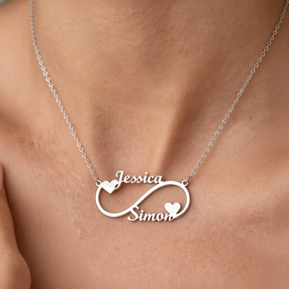 Colar de Nome "Infinity"