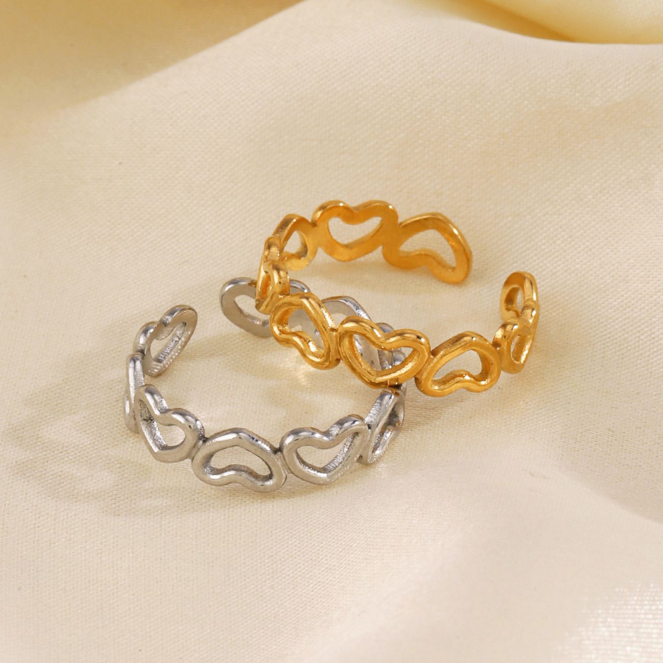 Anel Ajustável "Love Link"