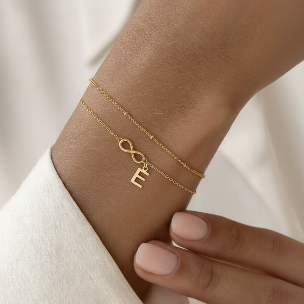 Pulseira Inicial "Eternal Bond"