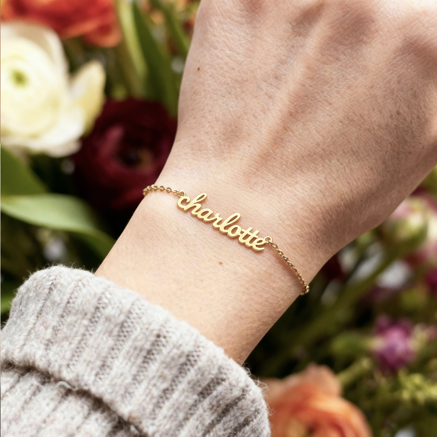Pulseira de Nome "Wonderful"