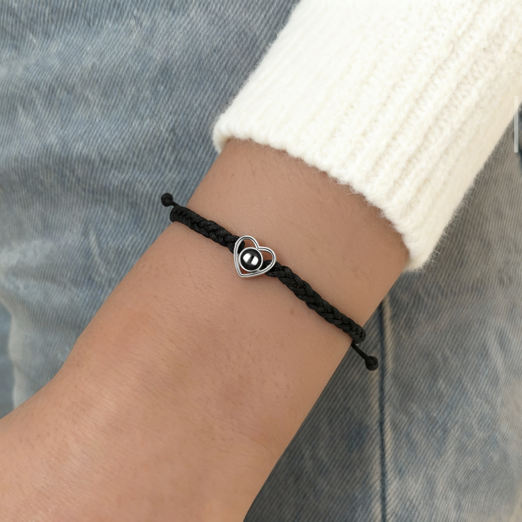 Pulseira de Projeção "Meu Coração"