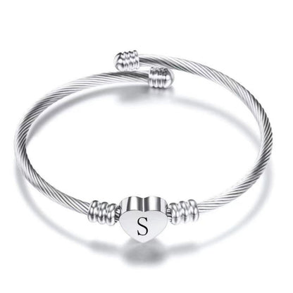 Pulseira Inicial "Heart"