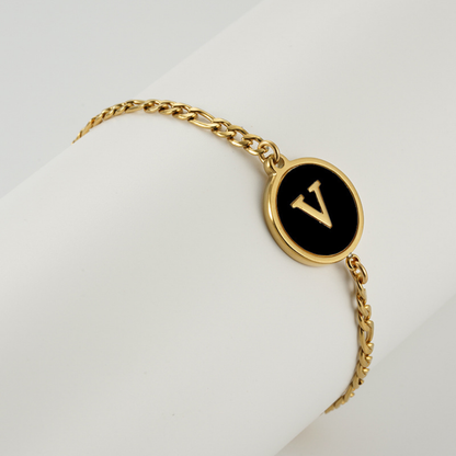 Pulseira Inicial "Vintage"