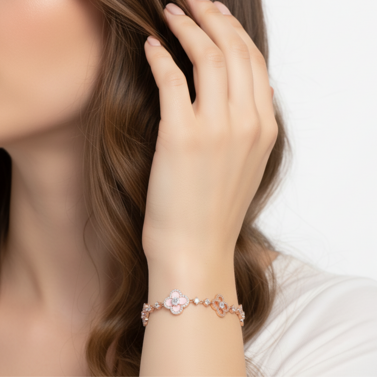 Pulseira "Diamond Blossom"