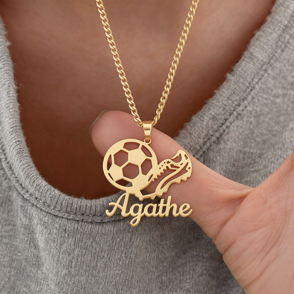 Colar com Nome "FootBall"
