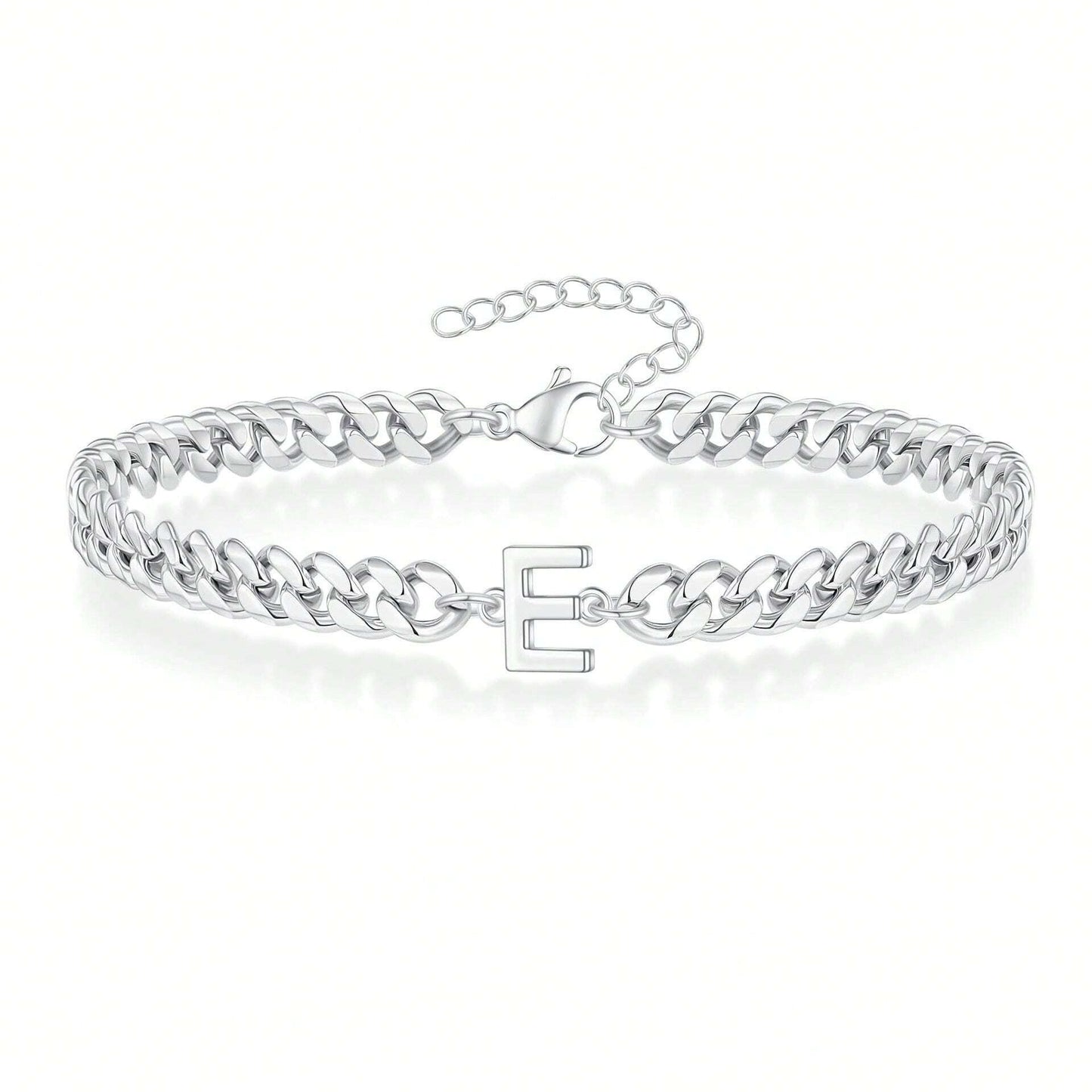 Pulseira Inicial "Curb Letter"