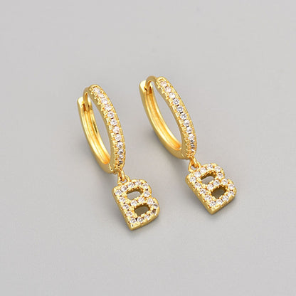 Brincos Iniciais "Cristal"
