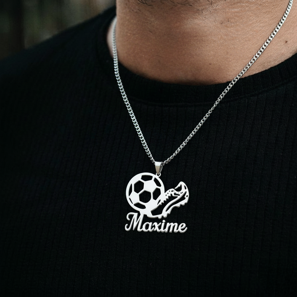 Colar com Nome "FootBall"