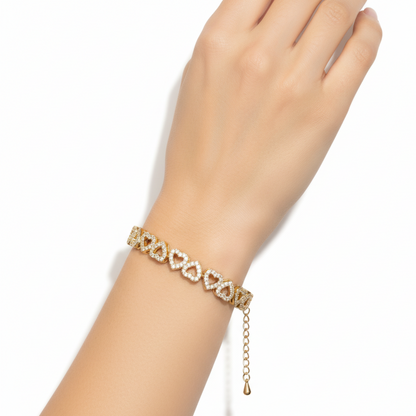 Pulseira "Duplo Amor"