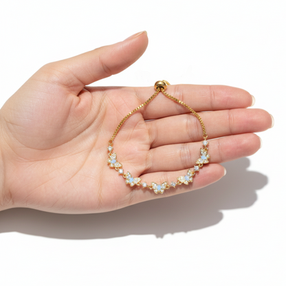 Pulseira "Brilho da Borboleta"