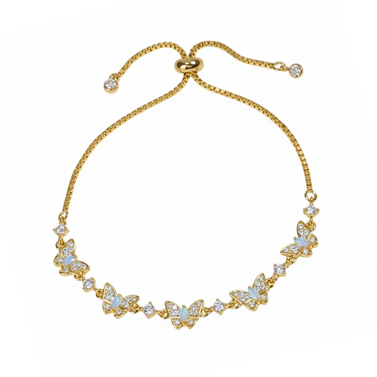 Pulseira "Brilho da Borboleta"