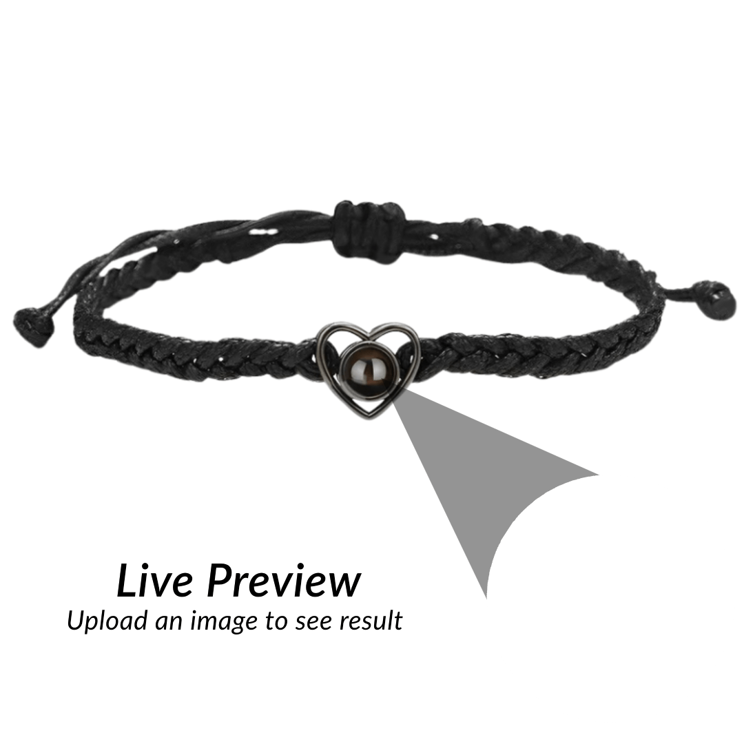 Pulseira de Projeção "Meu Coração"
