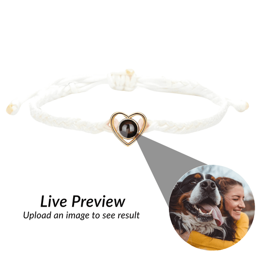 Pulseira de Projeção "Meu Coração"