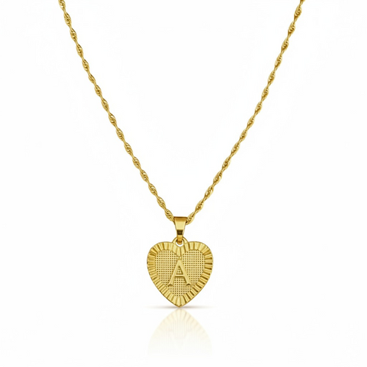 Colar Inicial "Amor Dourado"