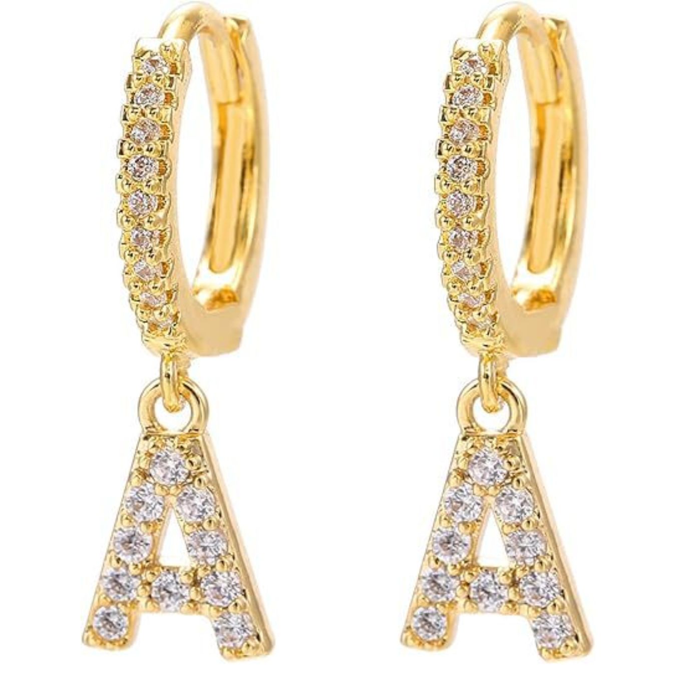 Brincos Iniciais "Cristal"