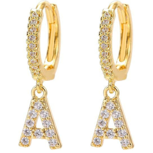 Brincos Iniciais "Cristal"